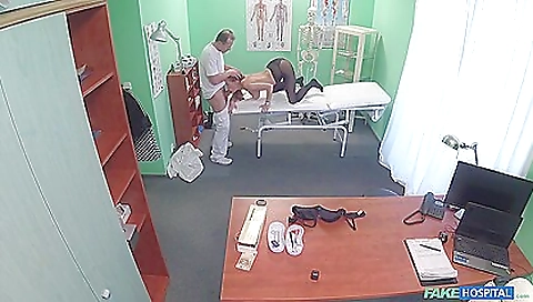 Sexy blonde gets her tight pussy fucked by a huge cock