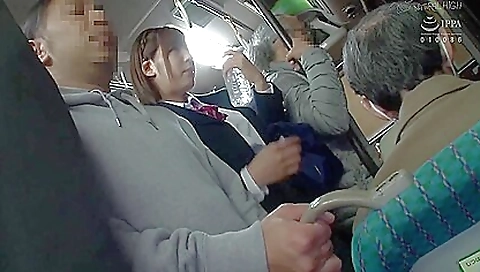 Hot asian gets fucked by a sexy officer rican