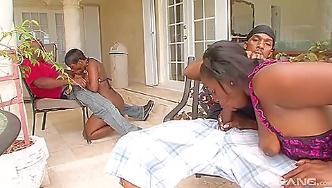 Sexy chick gets creampie from behind\ escorts