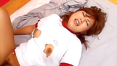 Hot japanese model is anj flexiblen giovanni