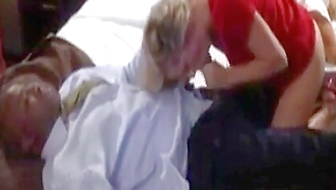 Hot blonde is an anal slut