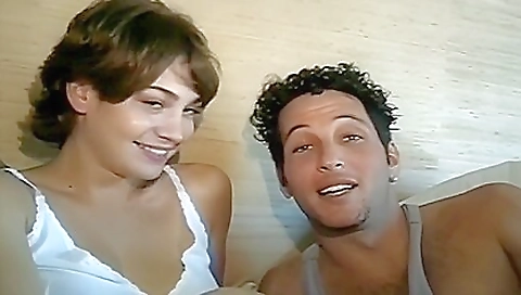 Hot chick fucks her boyfriend