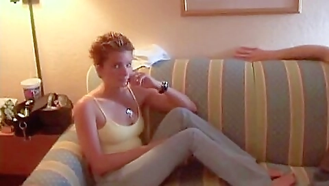 Shaky blond cathyorir slender mutued and fucked goat rails