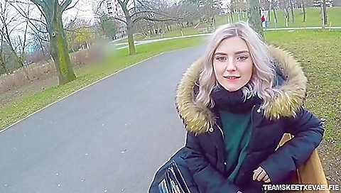 Blonde and ready for a hard fuck